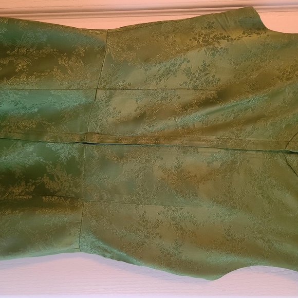 Vintage 1960's Shantung Silk sheath dress - Picture 7 of 8